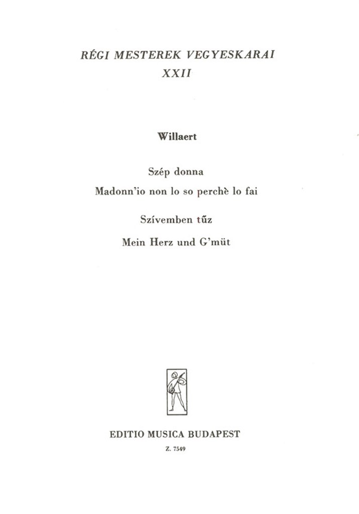 Old Masters' Mixed Choruses V22